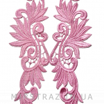 Лейсы, мереживо №60 (Lt Rose Pink, 29х9см)