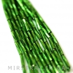 Стеклярус кручений на нитці Emerald